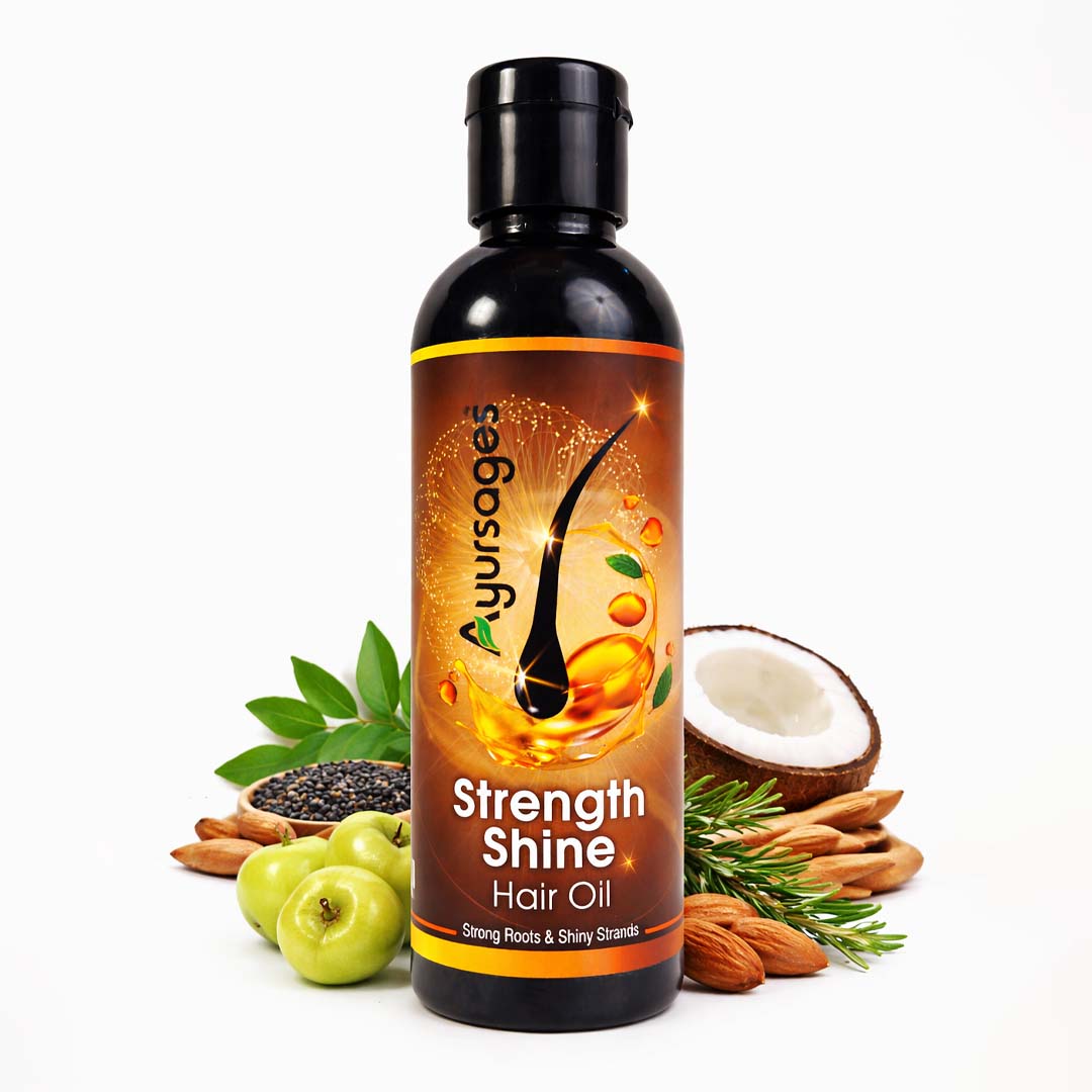 AYURSAGES STRENGTH SHINE HAIR OIL