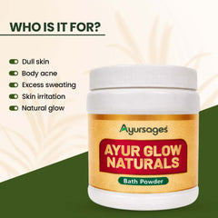 AYUR GLOW NATURALS (BATH POWDER)