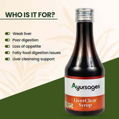 AYURSAGES LIVER CLEAR SYRUP